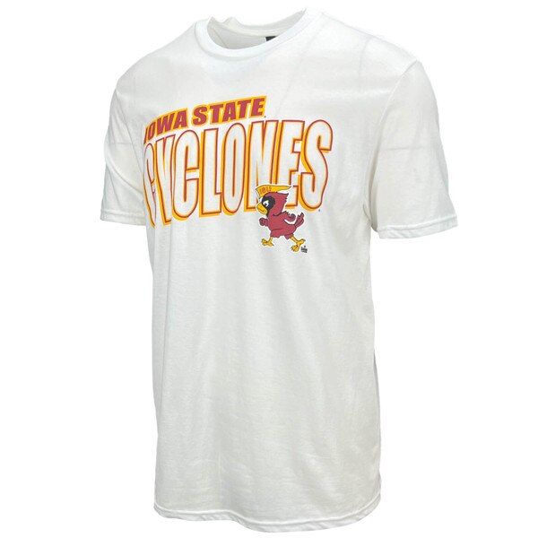 CI Sport Cyclones Pennant Cy White Short Sleeve T-Shirt